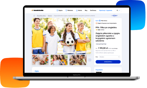 Bookkido - prosty proces rezerwacji